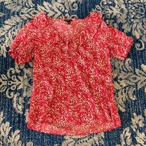 Red Banana Republic blouse
